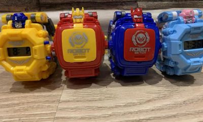Лот: 16786580. Фото: 1. Часы robot watch новые, быстрые... Ремешки, браслеты