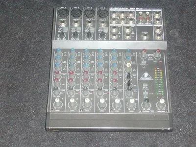 Лот: 1621833. Фото: 1. Behringer mx802. Микшерный пульт... Микшеры, предусилители, микрофонные эффекты