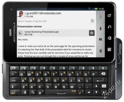 Лот: 1424183. Фото: 1. Motorola Droid 3 (самый тонкий... Смартфоны