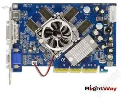 Лот: 1093514. Фото: 1. AGP!!! Sparkle GeForce 6600 -... Видеокарты