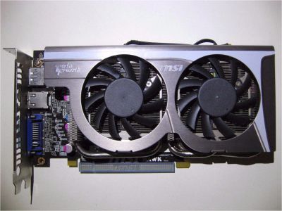 Лот: 9374933. Фото: 1. Видеокарта MSI R5770 HAWK Twin... Видеокарты