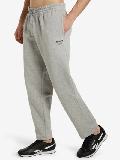 Лот: 22449188. Фото: 1. Брюки мужские Reebok, Серый. Другое (спортивная одежда)