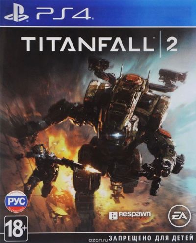 Лот: 10161216. Фото: 1. Titanfall 2 ps4 идеальное состояние... Игры для консолей