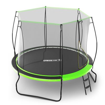 Лот: 23270217. Фото: 1. Батут 8 ft Unix Line UFO TRUF8GR3... Детские спортивные комплексы, батуты