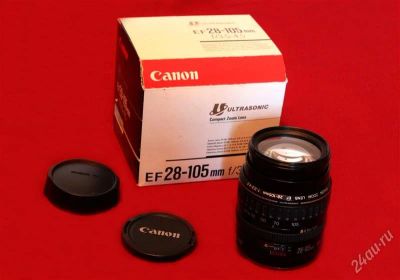 Лот: 990850. Фото: 1. CANON ZOOM LENS EF 28-105/ 3.5-4... Объективы