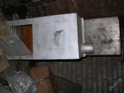 Лот: 975788. Фото: 1. Печь с баком для воды. Печи для бани, сауны