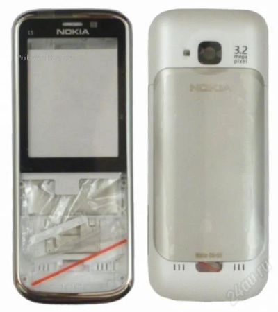 Лот: 923448. Фото: 1. Корпус Nokia C5 (C5-00) + Бесплатная... Корпуса, клавиатуры, кнопки