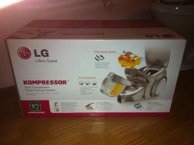 Лот: 3494510. Фото: 1. Новый пылесос компрессор LG. Пылесосы, паровые швабры