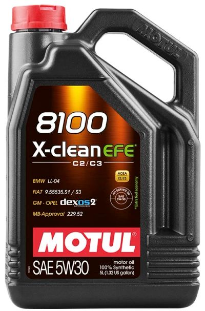 Лот: 14769816. Фото: 1. MOTUL 8100 X-Clean EFE 5W-30 100... Масла, жидкости