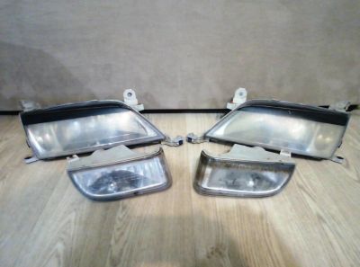 Лот: 17936038. Фото: 1. Комплект фар Toyota Carina 2000... Оптика и освещение
