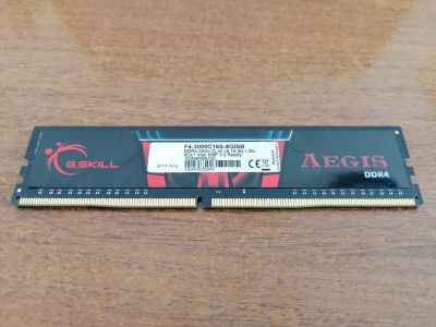 Лот: 17065184. Фото: 1. G.Skill Aegis 8Гб DDR4 PC4-24000... Оперативная память