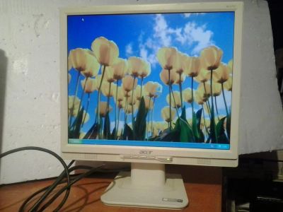 Лот: 4847745. Фото: 1. Монитор ЖК 17" Acer AL1717 б/у. ЖК-мониторы