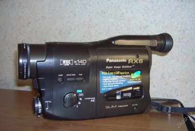 Лот: 6449097. Фото: 1. Видеокамера Panasonik RX6 неисправна... Другое (тв и видео)