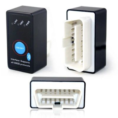 Лот: 6142500. Фото: 1. Elm327 v2.1 Bluetooth c кнопкой. Другое (инструмент)