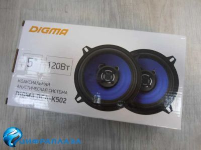 Лот: 20679752. Фото: 1. АвтоДинамики Digma DCA-K502, 13см. Акустика автомобильная