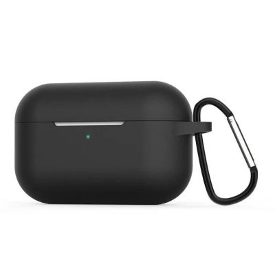 Лот: 16775730. Фото: 1. Чехол AirPods Pro cиликон с карабином... Чехлы, бамперы