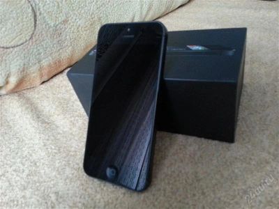 Лот: 2302657. Фото: 1. iPhone 5 [ 64 Gb ] Черный (neverlock... Смартфоны