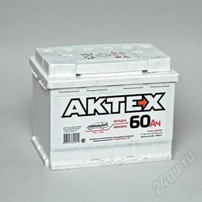Лот: 2310932. Фото: 1. аккумулятор актех 55а/ч новый... Аккумуляторы