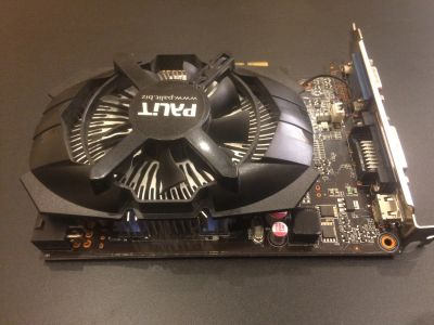 Лот: 13400917. Фото: 1. Palit Nvidia GeForce GTX650 2048mb... Видеокарты