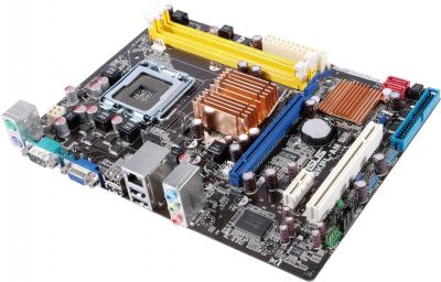 Лот: 3870605. Фото: 1. ASUS P5KPL-AM SE. Материнские платы