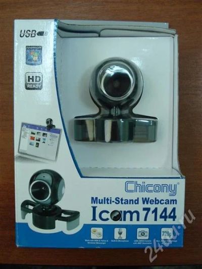 Лот: 533448. Фото: 1. Вебкамера Chicony Icam 7144 2... Веб-камеры