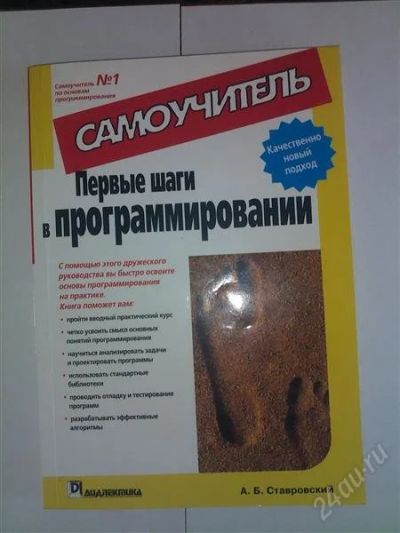 Лот: 1025703. Фото: 1. Самоучитель "Первые шаги в программировании... Самоучители