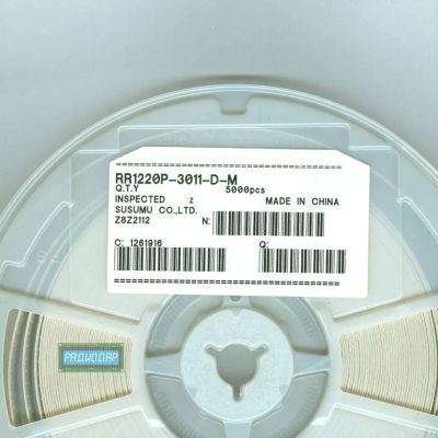 Лот: 24392545. Фото: 1. 3.01кОм - 0.1Вт - 0.5% - тонкопленочный... Резисторы