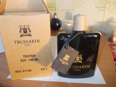 Лот: 12366407. Фото: 1. Uomo от Trussardi тестер 100мл... Мужская парфюмерия