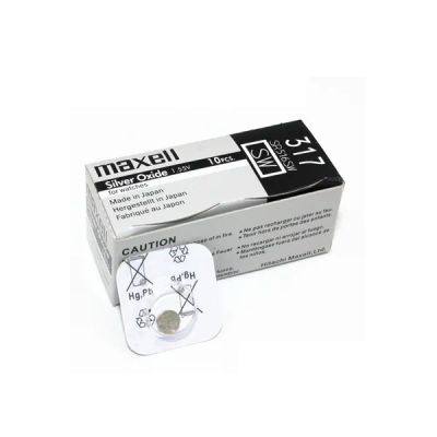 Лот: 12931840. Фото: 1. Батарейка Maxell SR 516 SW 1.55V. Батарейки, аккумуляторы, элементы питания