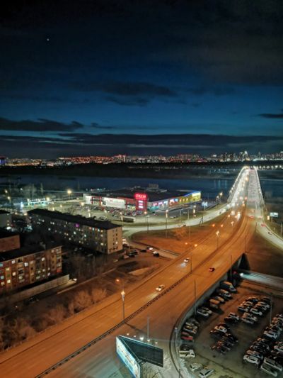 Лот: 20267285. Фото: 1. Шикарный вид на реку "Енисей... Квартиры, гостиницы