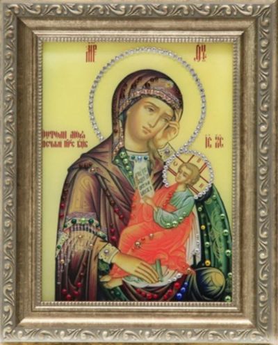 Лот: 21290554. Фото: 1. Икона Божией Матери Утоли мои... Другое (сувениры, подарки)