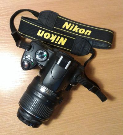 Лот: 10262364. Фото: 1. Зеркальный фотоаппарат Nikon D60... Цифровые зеркальные