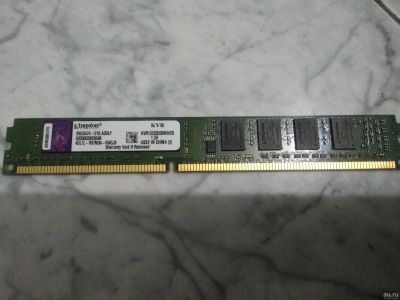 Лот: 13690995. Фото: 1. Kingston DDR3 2GB 1333Mhz. Оперативная память