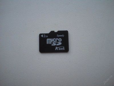 Лот: 128719. Фото: 1. Micro SD 2 GB. Карты памяти