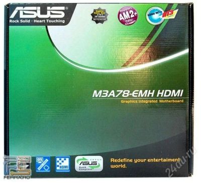 Лот: 1362252. Фото: 1. Motherboard ASUS M3A78-EMH HDMI... Материнские платы