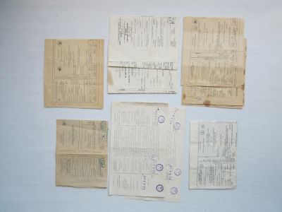 Лот: 21324209. Фото: 1. Паспорта 9 шт на часы (СССР). Документы, ценные бумаги, письма