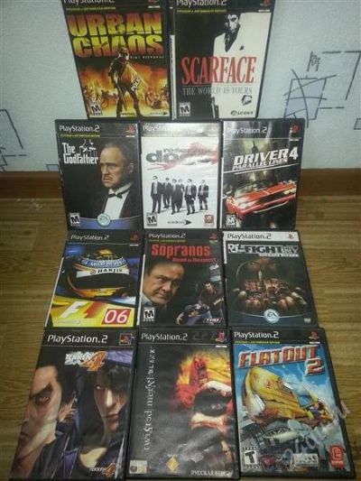 Лот: 2352323. Фото: 1. 11 игр SONY PS2. Игры для консолей