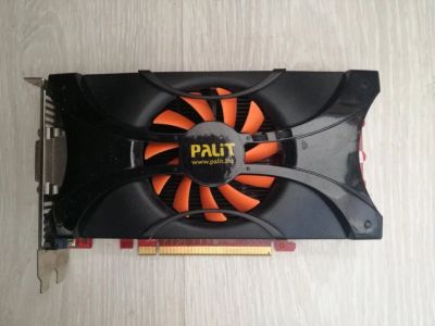 Лот: 11056515. Фото: 1. Видеокарта Palit GeForce GTX 460. Видеокарты