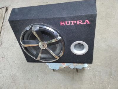 Лот: 11914134. Фото: 1. Сабвуфер supra srd 301a. Сабвуферы