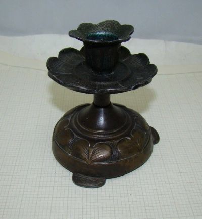 Лот: 11191269. Фото: 1. Подсвечник оловянный (P949). Предметы интерьера и быта