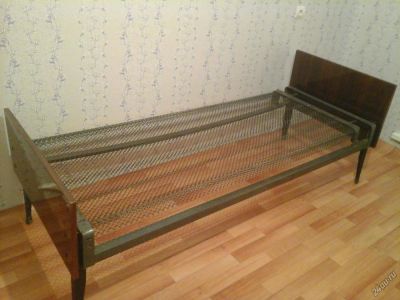 Лот: 5257525. Фото: 1. Кровать сетка + матрас и подушка. Кровати