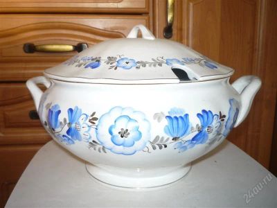 Лот: 2156782. Фото: 1. Супница ЗиК СССР. Другое (посуда, кухонная утварь)