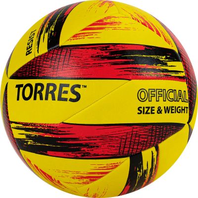 Лот: 22362430. Фото: 1. Мяч волейбольный Torres Resist... Мячи, ракетки, шайбы, клюшки