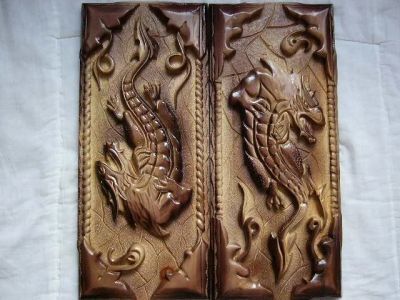 Лот: 14454257. Фото: 1. Нарды резбовые из дерева. Шахматы, шашки, нарды