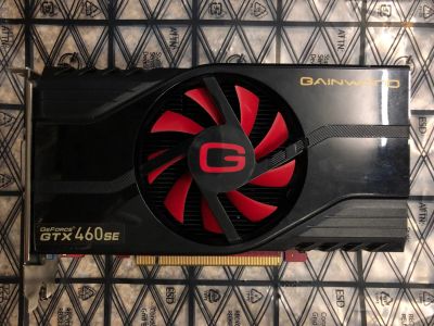 Лот: 12335975. Фото: 1. Gainward GeForce GTX 460 SE 1GB... Видеокарты