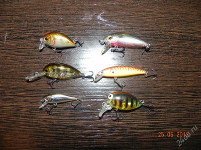 Лот: 2838287. Фото: 1. Воблеры для ультралайта. Леска, блесны, крючки, мормышки
