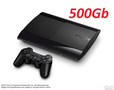 Лот: 3392544. Фото: 1. Playstation 3 (PS3) superslim... Консоли