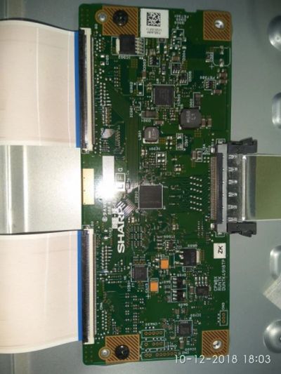 Лот: 14230280. Фото: 1. t-con DUNTK4918TP tv Philips 40PFL5606H... Запчасти для телевизоров, видеотехники, аудиотехники