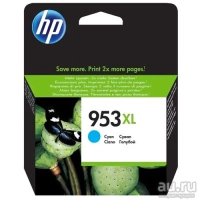 Лот: 14340696. Фото: 1. Картридж HP F6U16AE (№953XL) Cyan... Картриджи, расходные материалы