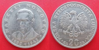 Лот: 23273233. Фото: 1. (№1789/LK) М. Новотко - 20 злотых... Европа